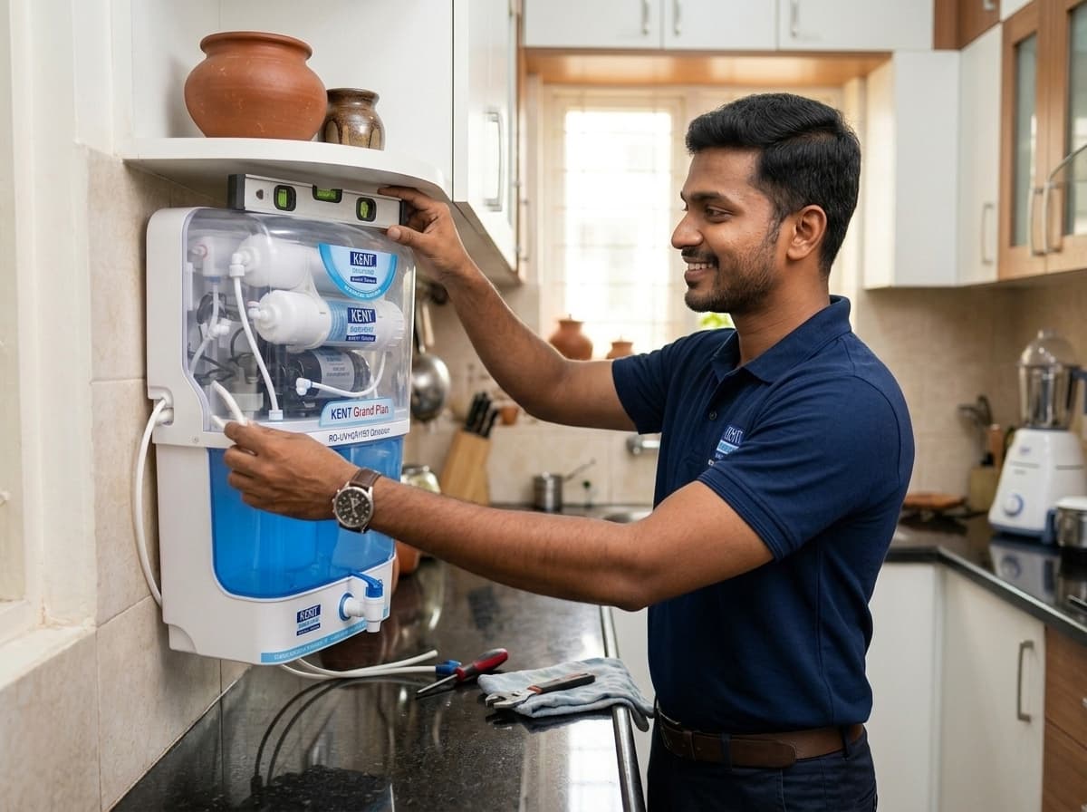 Kent RO Water Purifier Installation & Relocation Service Kent technician in Pammal